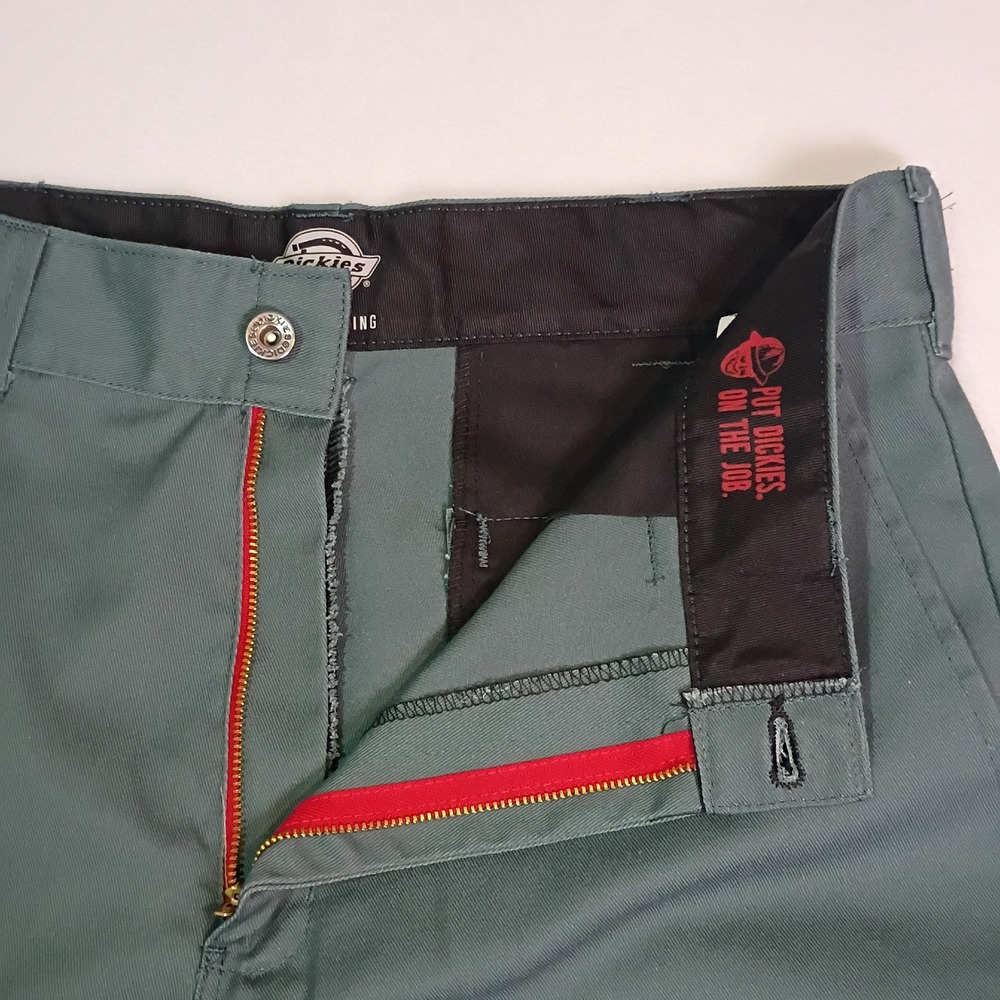 Dickies Skateboarding Regular Fit Pants Lincoln Green Mens 34x32 - Picture 8 of 13